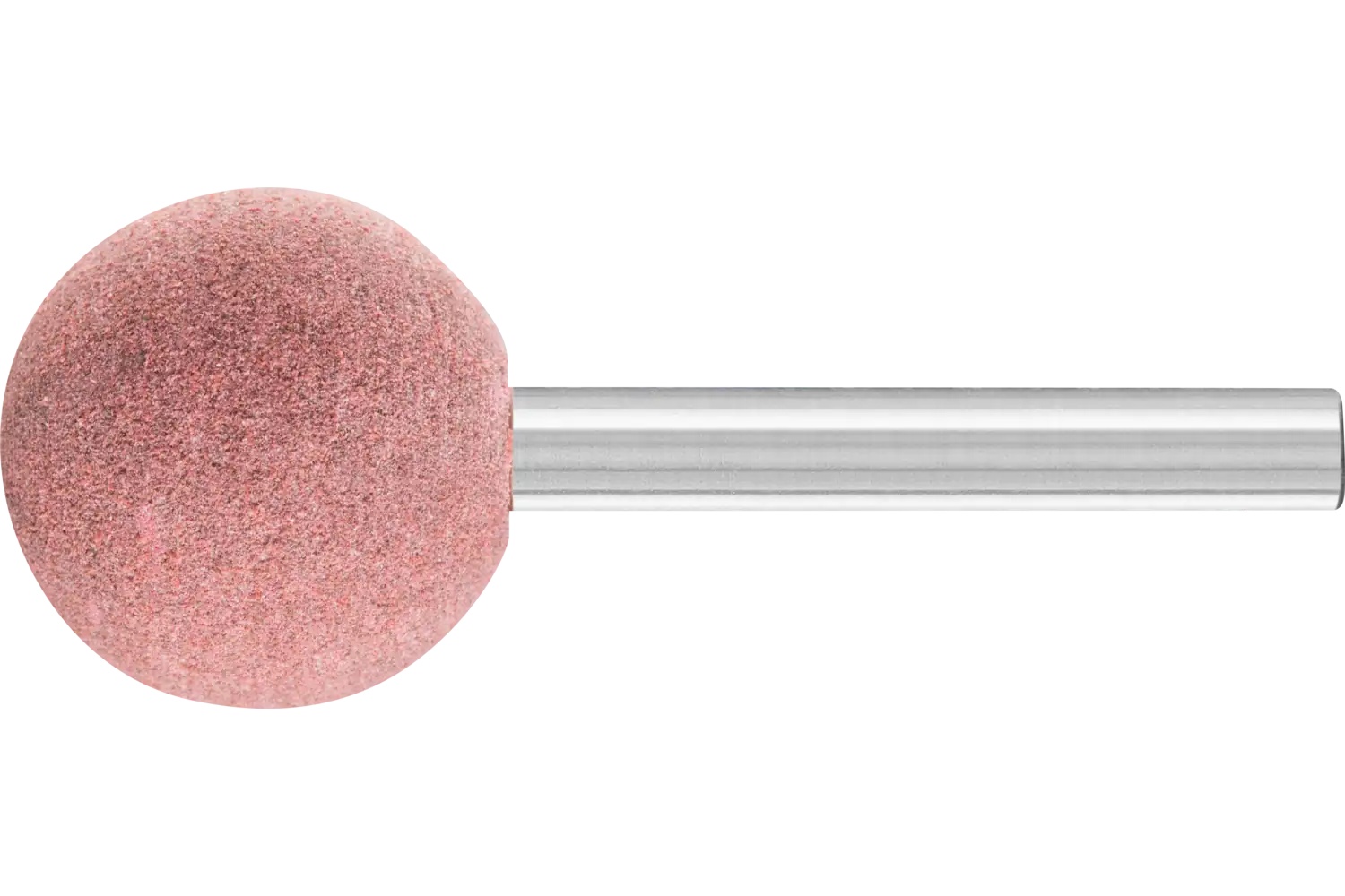 Picture of Pferd Poliflex® Mounted Point, Rubber Bond, A25 Shape, 120 Grit, 1/4" Shank